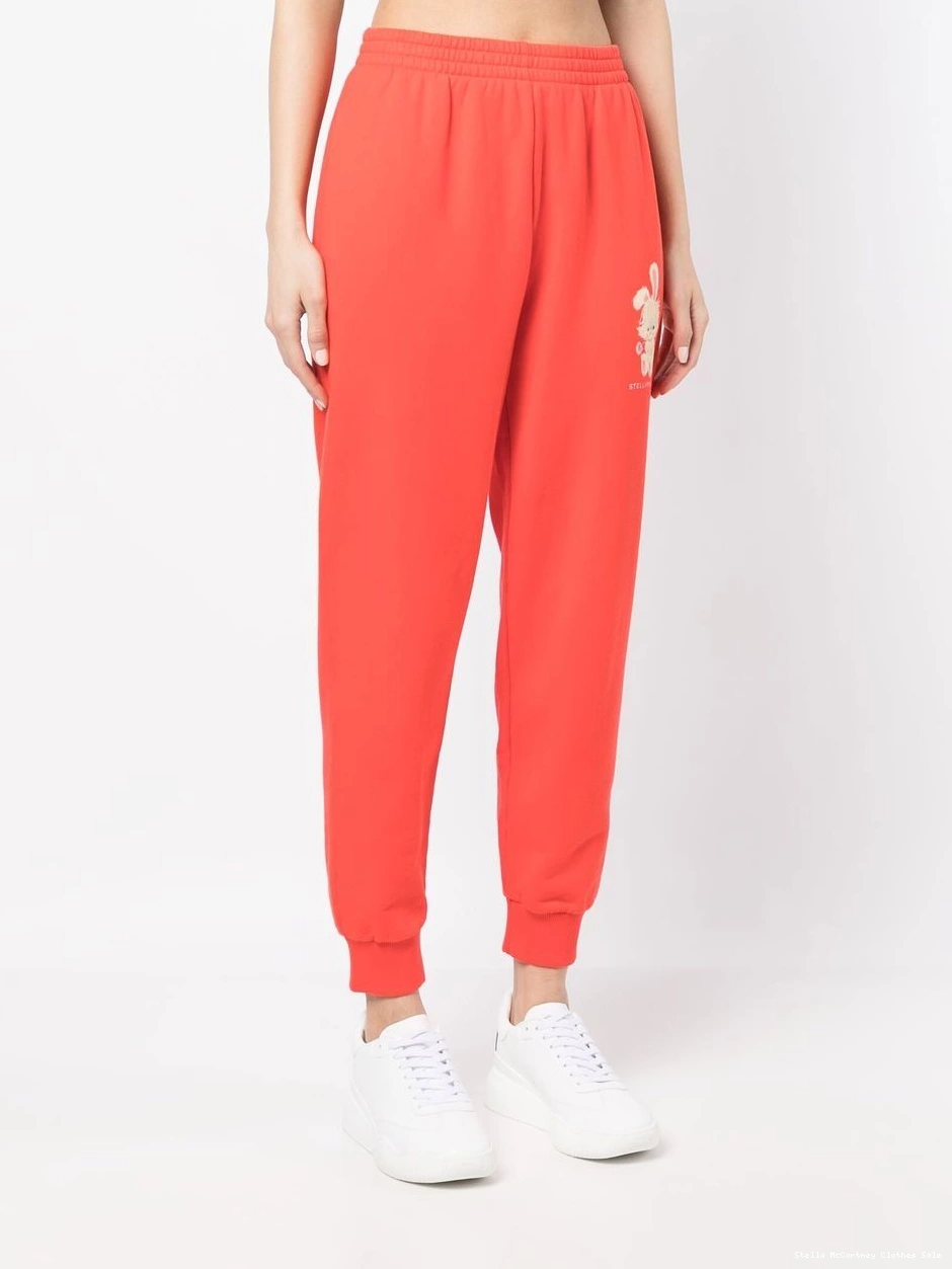 Cheap Stella graphic-print Women tapered pants McCartney track 0720
